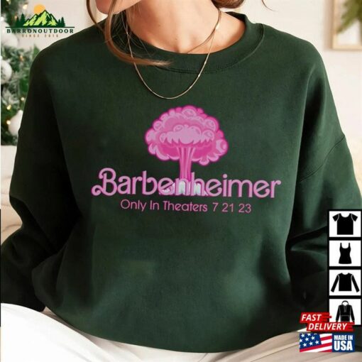 Barbenheimer T-Shirt Barbie Oppenheimer Tee Trendy Shirt V2 Sweatshirt