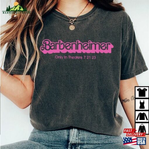 Barbenheimer T-Shirt Barbie Oppenheimer Tee Trendy Shirt V5 Unisex Sweatshirt