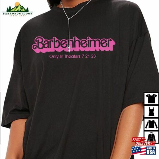 Barbenheimer T-Shirt Barbie Oppenheimer Tee Trendy Shirt V5 Unisex Sweatshirt