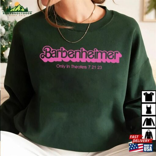 Barbenheimer T-Shirt Barbie Oppenheimer Tee Trendy Shirt V5 Unisex Sweatshirt