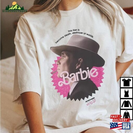 Barbenheimer T-Shirt Barbie Oppenheimer Tee Trendy Shirt V6 Classic