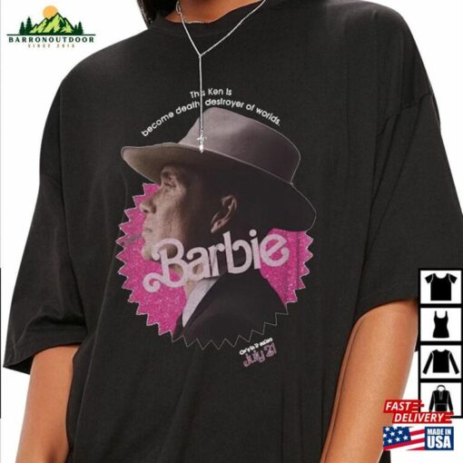 Barbenheimer T-Shirt Barbie Oppenheimer Tee Trendy Shirt V6 Classic