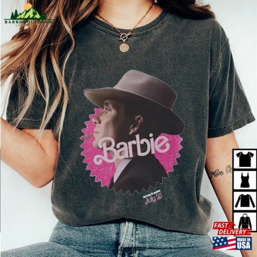 Barbenheimer T-Shirt Barbie Oppenheimer Tee Trendy Shirt V8 Classic