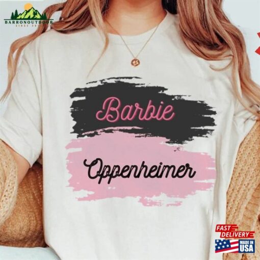 Barbenheimer T-Shirt Barbie X Oppenheimer Shirt Unisex