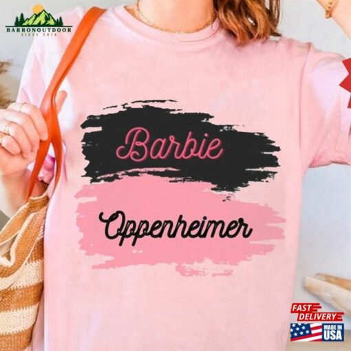 Barbenheimer T-Shirt Barbie X Oppenheimer Shirt Unisex