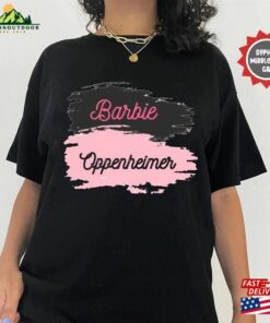 Barbenheimer T-Shirt Barbie X Oppenheimer Shirt Unisex 2 Barbenheimer T Shirt Barbie X Oppenheimer Shirt Unisex 3