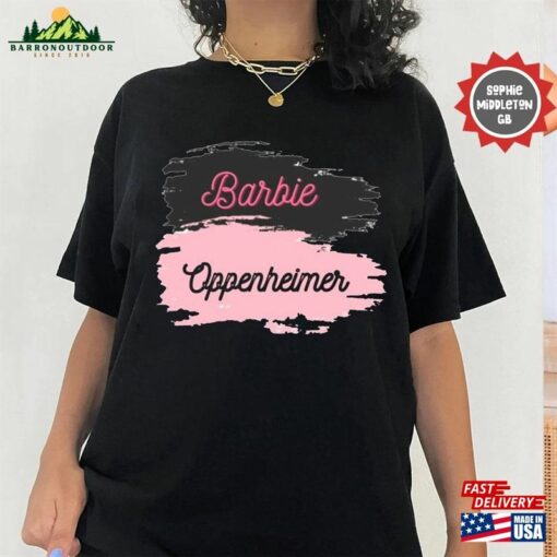 Barbenheimer T-Shirt Barbie X Oppenheimer Shirt Unisex