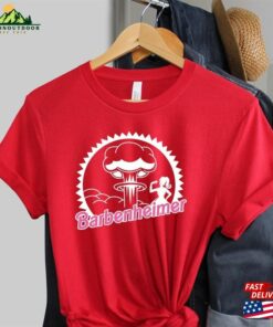 Barbenheimer T-Shirt Barbieheimer Active Shirt Funny Movie Tee Unisex Hoodie