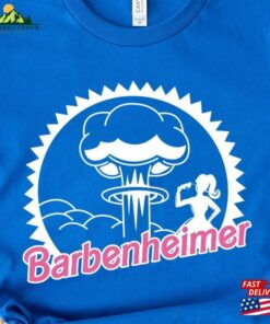 Barbenheimer T-Shirt Barbieheimer Active Shirt Funny Movie Tee Unisex Hoodie