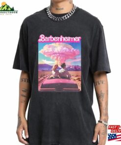 Barbenheimer T Shirt Oppenheimer 2023 Shirts Movie Unisex Hoodie 3