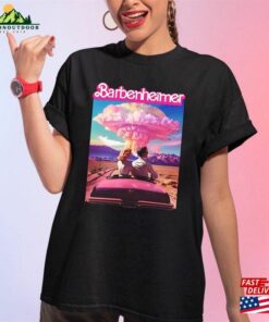 Barbenheimer T Shirt Oppenheimer 2023 Shirts Movie Unisex Hoodie 4