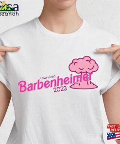 Barbenheimer T-Shirt Sweatshirt Oppenheimer Movie Inspired 2023 Shirt Unisex Barbenheimer T-Shirt Sweatshirt Oppenheimer Movie Inspired 2023 Shirt Unisex