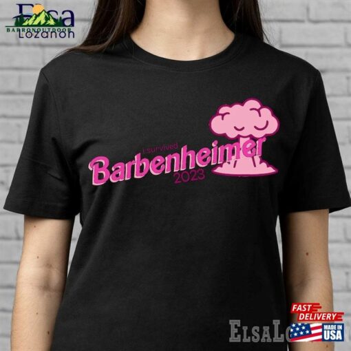 Barbenheimer T-Shirt Sweatshirt Oppenheimer Movie Inspired 2023 Shirt Unisex