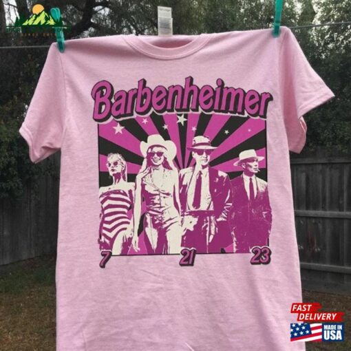 Barbenheimer T-Shirt Vintage 90’S Classic