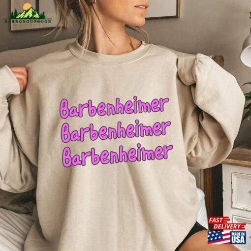 Barbenheimer Tee The World Changes Forever T-Shirt Sweatshirt