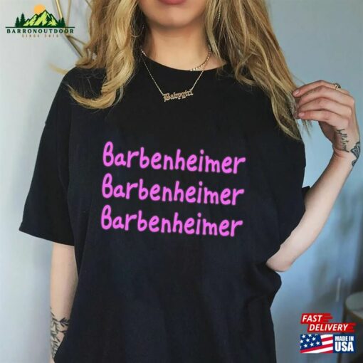 Barbenheimer Tee The World Changes Forever T-Shirt Sweatshirt