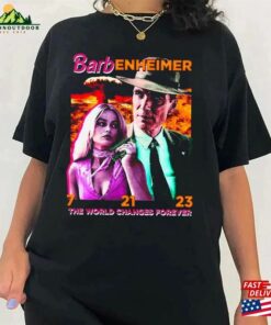 Barbenheimer The World Changes Forever Shirt Barbie Oppenheimer T-Shirt I Survived Sweatshirt Classic Barbenheimer The World Changes Forever Shirt Barbie Oppenheimer T-Shirt I Survived Sweatshirt Classic