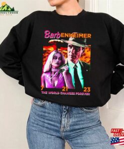 Barbenheimer The World Changes Forever Shirt Barbie Oppenheimer T Shirt I Survived Sweatshirt Unisex 3