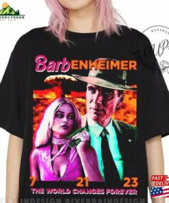 Barbenheimer The World Changes Forever Shirt Barbienheimer T-Shirt I Survived Sweatshirt Hoodie Barbenheimer The World Changes Forever Shirt Barbienheimer T-Shirt I Survived Sweatshirt Hoodie