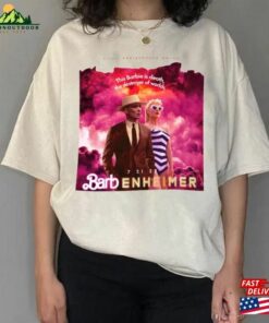 Barbenheimer Trending Shirt Barbie And Oppenheimer Crewneck Unisex Classic 3