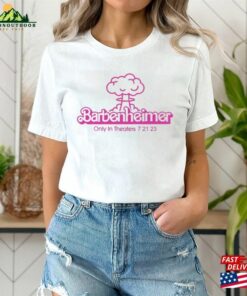 Barbenheimer Tshirt Barbie Oppenheimer Tee Funny T-Shirt Hoodie