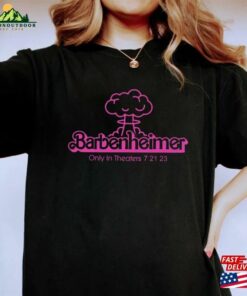 Barbenheimer Tshirt Barbie Oppenheimer Tee Funny T-Shirt Hoodie