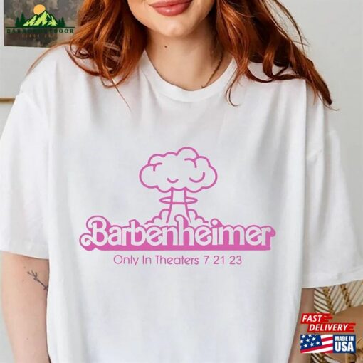 Barbenheimer Unisex Shirt Barbie Oppenheimer Tee Funny T-Shirt Classic