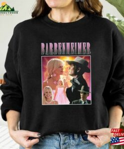 Barbenheimer Unisex Shirt Barbie Vs Oppenheimer Cillian Murphy Margot Robbie Classic 3 Barbenheimer Unisex Shirt Barbie Vs Oppenheimer Cillian Murphy Margot Robbie Classic 4