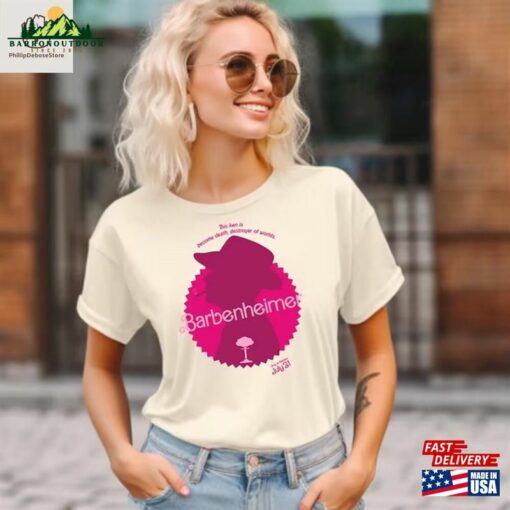 Barbenheimer Unisex Shirt Oppenheimer Barbie Movie Merch Classic T-Shirt
