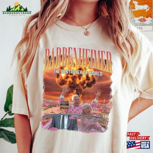 Barbenheimer Unisex T-Shirt Barbie X Oppenheimer