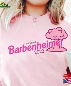 Barbenheimer Vintage 90S Shirt Barbie And Oppenheimer Crewneck Sweatshirt T-Shirt
