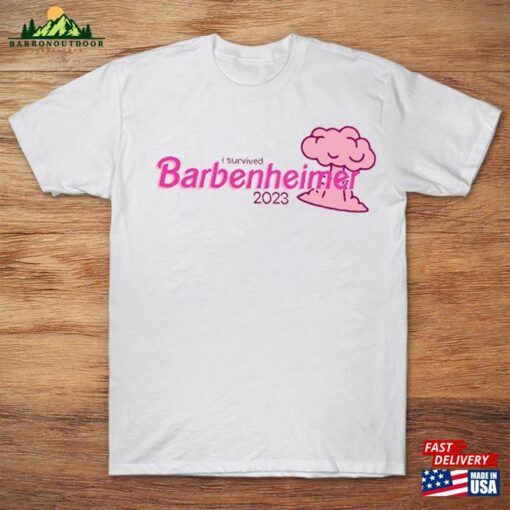 Barbenheimer Vintage 90S Shirt Barbie And Oppenheimer Crewneck Sweatshirt T-Shirt