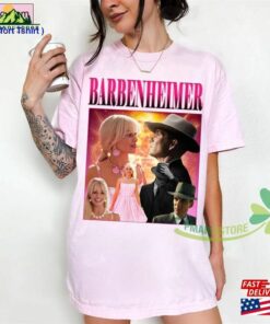 Barbenheimer Vintage 90S Shirt Barbie And Oppenheimer Movie T-Shirt Sweatshirt