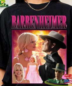 Barbenheimer Vintage 90S Shirt Barbie And Oppenheimer Movie T-Shirt Sweatshirt