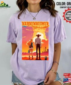 Barbenheimer Vintage Double Feature T-Shirt Barbie Oppenheimer Sweatshirt Hoodie 2 Barbenheimer Vintage Double Feature T Shirt Barbie Oppenheimer Sweatshirt Hoodie 3