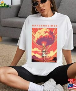 Barbenheimer Vintage Retro Shirt Barbie And Oppenheimer 2023 Hoodie Classic