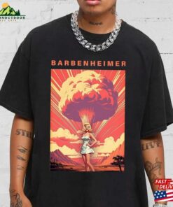 Barbenheimer Vintage Retro Shirt Barbie And Oppenheimer 2023 Hoodie Classic