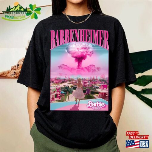 Barbenheimer Vintage Shirt Barbie And Oppenheimer Movie Sweatshirt Unisex