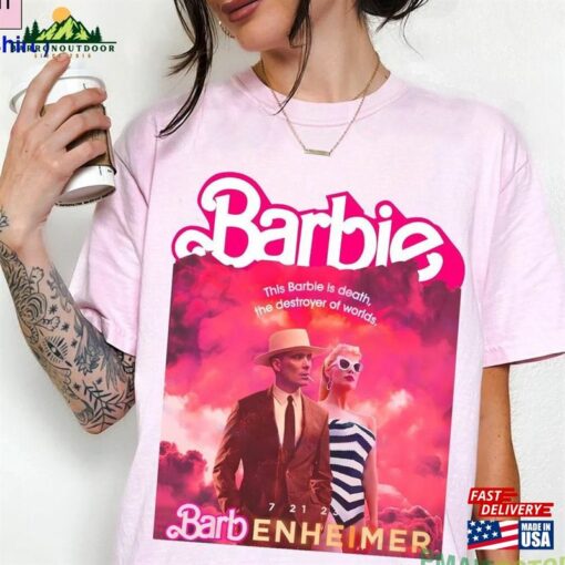 Barbenheimer Vintage Shirt Barbie And Oppenheimer Movie T-Shirt Classic