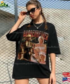 Barbenheimer Vintage Shirt Barbie Vs Oppenheimer Cillian Murphy Margot Robbie Sweater Sweatshirt T-Shirt