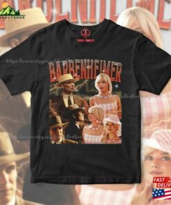 Barbenheimer Vintage Shirt Barbie Vs Oppenheimer Cillian Murphy Margot Robbie Sweater Sweatshirt T-Shirt 3 Barbenheimer Vintage Shirt Barbie Vs Oppenheimer Cillian Murphy Margot Robbie Sweater Sweatshirt T Shirt 4