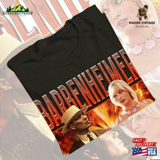 Barbenheimer Vintage Shirt Barbie Vs Oppenheimer Cillian Murphy Margot Robbie Sweater Unisex Sweatshirt