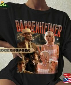 Barbenheimer Vintage Shirt Cillian Murphy Margot Robbie Sweater 90S Hoodie Unisex Classic 3