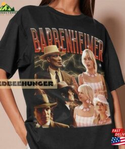Barbenheimer Vintage Shirt Cillian Murphy Margot Robbie Sweater 90S Hoodie Unisex Classic 4