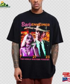 Barbenheimer Vintage Shirt The World Changes Forever Barbie Movie 2023 Sweatshirt Unisex Barbenheimer Vintage Shirt The World Changes Forever Barbie Movie 2023 Sweatshirt Unisex