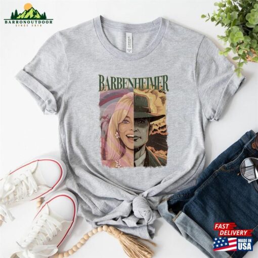 Barbenheimer Vintage T-Shirt Gift For Women And Man Unisex Come On Baby Let Hoodie