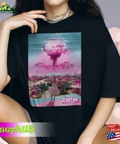Barbenheimer Vintage Tee A Nuclear Barbie X Oppenheimer Movie Shirt Ft Greta Gerwig And Cillian Murphy In Christopher Nolan Sweatshirt Hoodie 4
