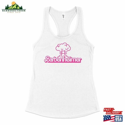 Barbenheimer Women’s Tank Top Hoodie T-Shirt