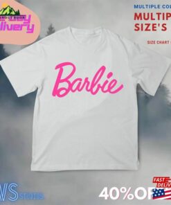 Barbi Inspired Logo Merch Movie Tee Gift For Her T-Shirt Sweatshirt Barbi Inspired Logo Merch Movie Tee Gift For Her T-Shirt Sweatshirt
