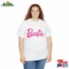 Barbi Inspired Logo Merch Movie Tee Gift For Her Unisex Sweatshirt
